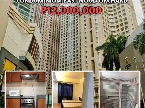 Condominium For Sale in Eastwood City Metro Manila .